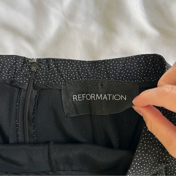Reformation polka dot mini skirt extra small - Picture 11 of 12